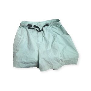 Columbia Light Green Athletic Shorts